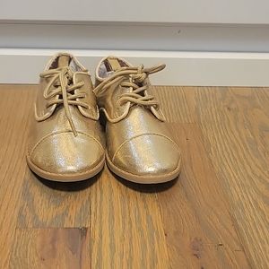 Gymboree Gold Toddler Dress Shoes,  Kids | Color: Gold | Size: 9